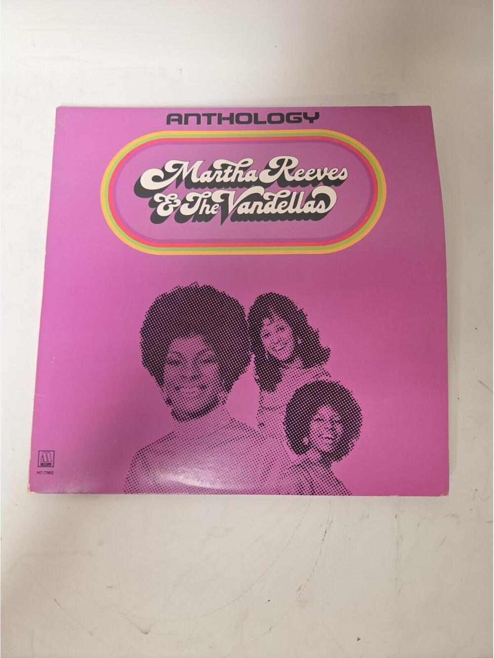 Martha Reeves and The Vandellas Anthology 2 LP Vinyl Record Album Motown VG+